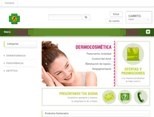 Tablet Screenshot of farmaciafornos.com